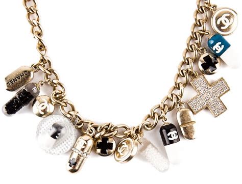 chanel pill necklace|Chanel pendant necklace.